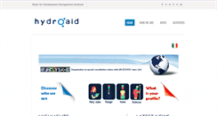 Desktop Screenshot of hydroaid.org